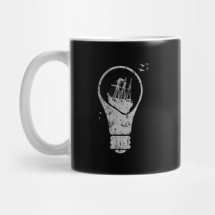 Light Bulb - Sail Ship Mug